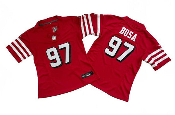 Nick Bosa New San Francisco 49ers red jersey