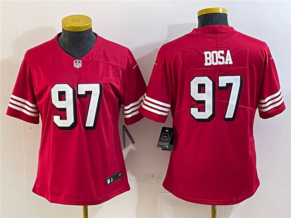 Nick Bosa New San Francisco 49ers red jersey