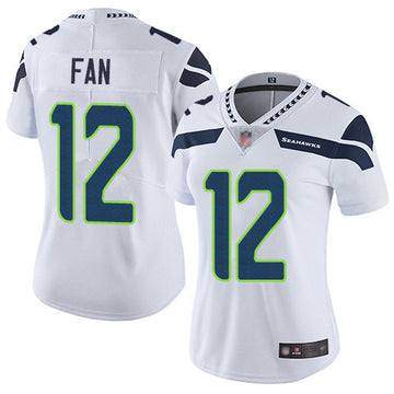 Fan Seattle Seahawks white Vapor jersey