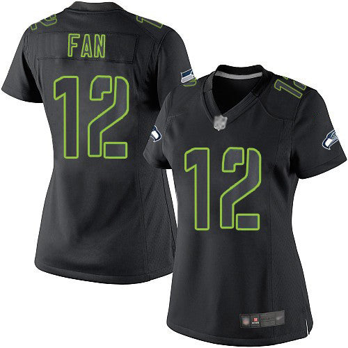 Fan Seattle Seahawks black Limited jersey