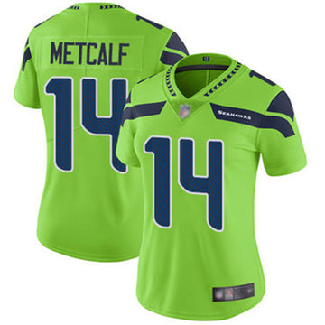 D.K. Metcalf Seattle Seahawks green Vapor jersey