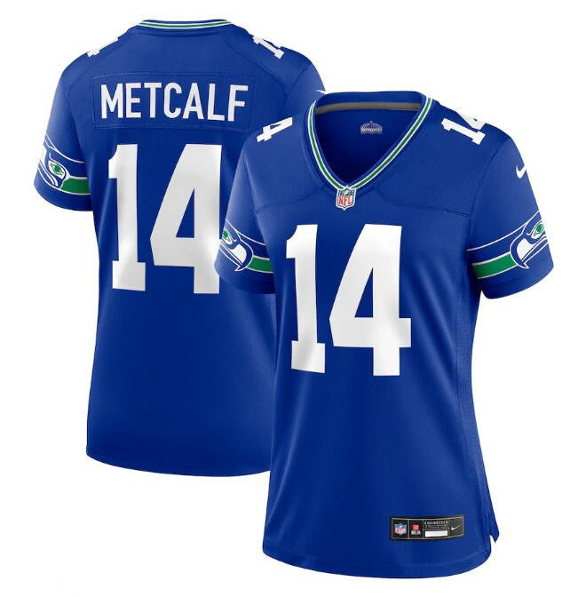 D.K. Metcalf Seattle Seahawks royal Game jersey