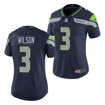 Russell Wilson Seattle Seahawks navy Untouchable jersey
