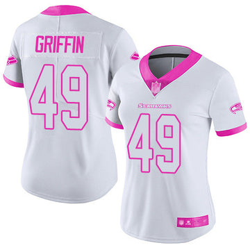 Shaquem Griffin Seattle Seahawks white Vapor jersey