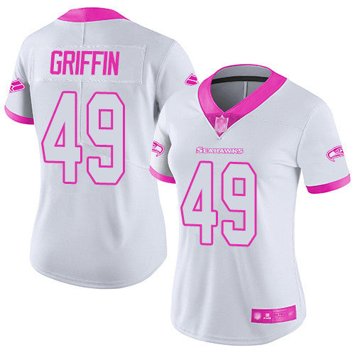 Shaquem Griffin Seattle Seahawks white Vapor jersey