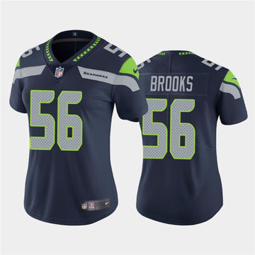 Jordyn Brooks Seattle Seahawks navy Untouchable jersey