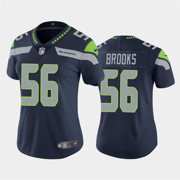 Jordyn Brooks Seattle Seahawks navy Untouchable jersey