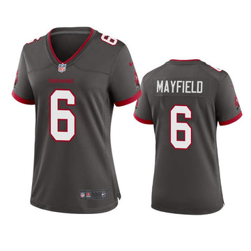 Tampa Bay Buccanee Tampa Bay Buccanee gray Game jersey
