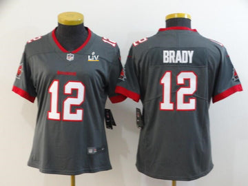 Tom Brady Tampa Bay Buccaneers grey Limited jersey
