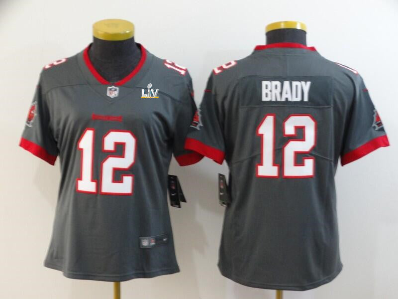 Tom Brady Tampa Bay Buccaneers grey Limited jersey