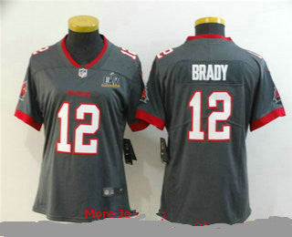Tom Brady Tampa Bay Buccaneers grey Vapor jersey