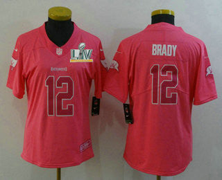 Tom Brady Tampa Bay Buccaneers pink Limited jersey