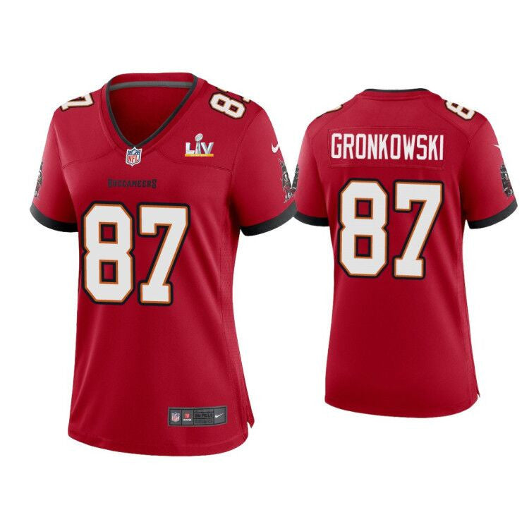 Rob Gronkowski Tampa Bay Buccaneers red Limited jersey