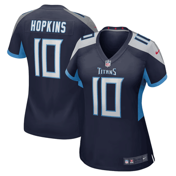 DeAndre Hopkins Tennessee Titans navy Game jersey
