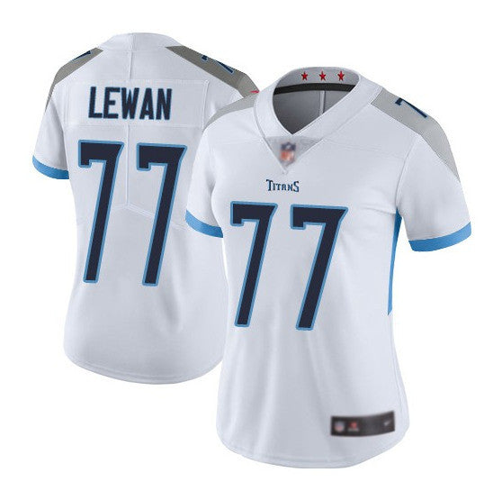 Taylor Lewan Tennessee Titans white Vapor jersey