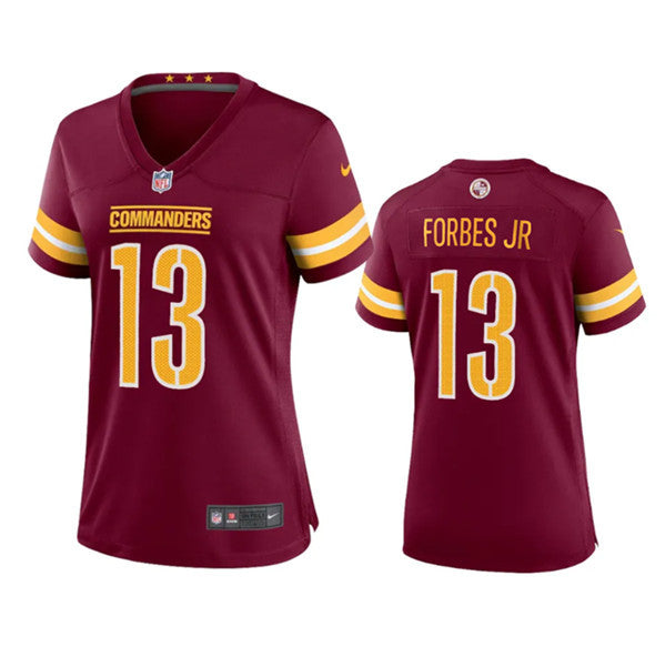 Emmanuel Forbes Washington Commanders burgundy Vapor jersey