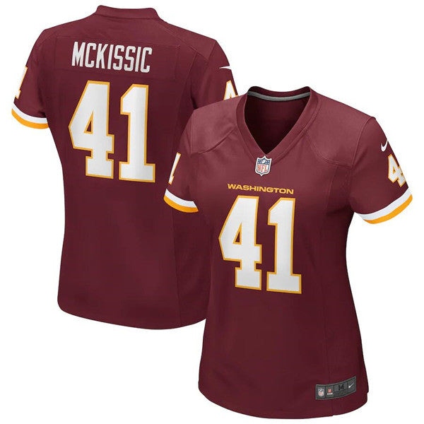J.D. McKissic Washington Commanders red Vapor jersey