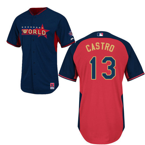 World World 13 Castro blue jersey