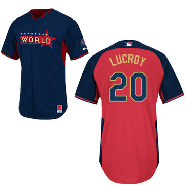 World World 20 Lucroy blue jersey
