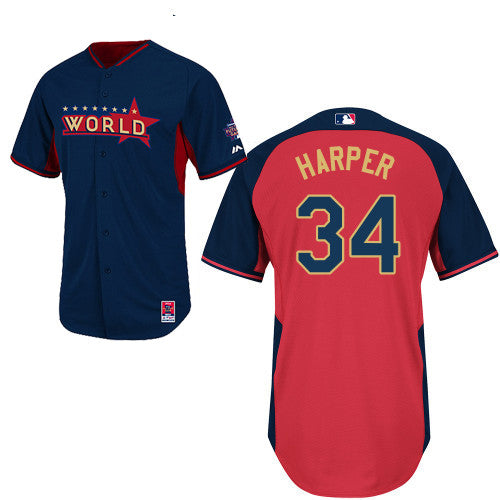 World World 34 Harper blue jersey
