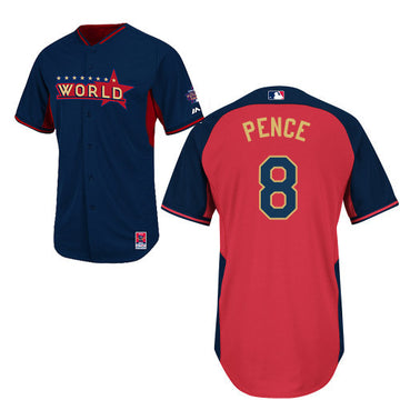 World World 8 Pence blue jersey