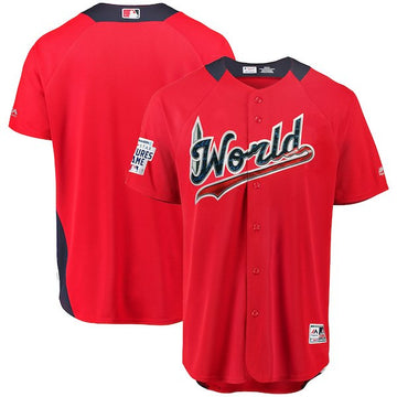 World MLB All-Star scarlet Game jersey