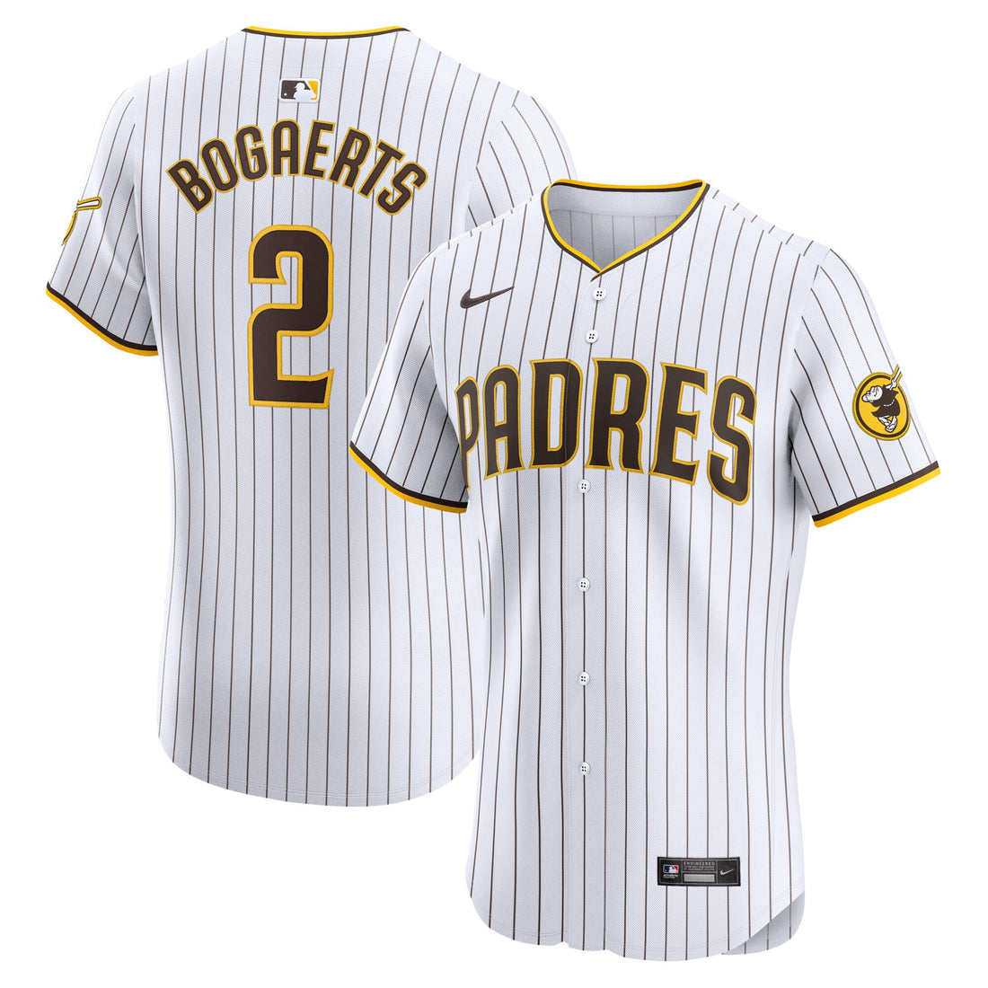 Xander Bogaerts San Diego Padres white Elite jersey