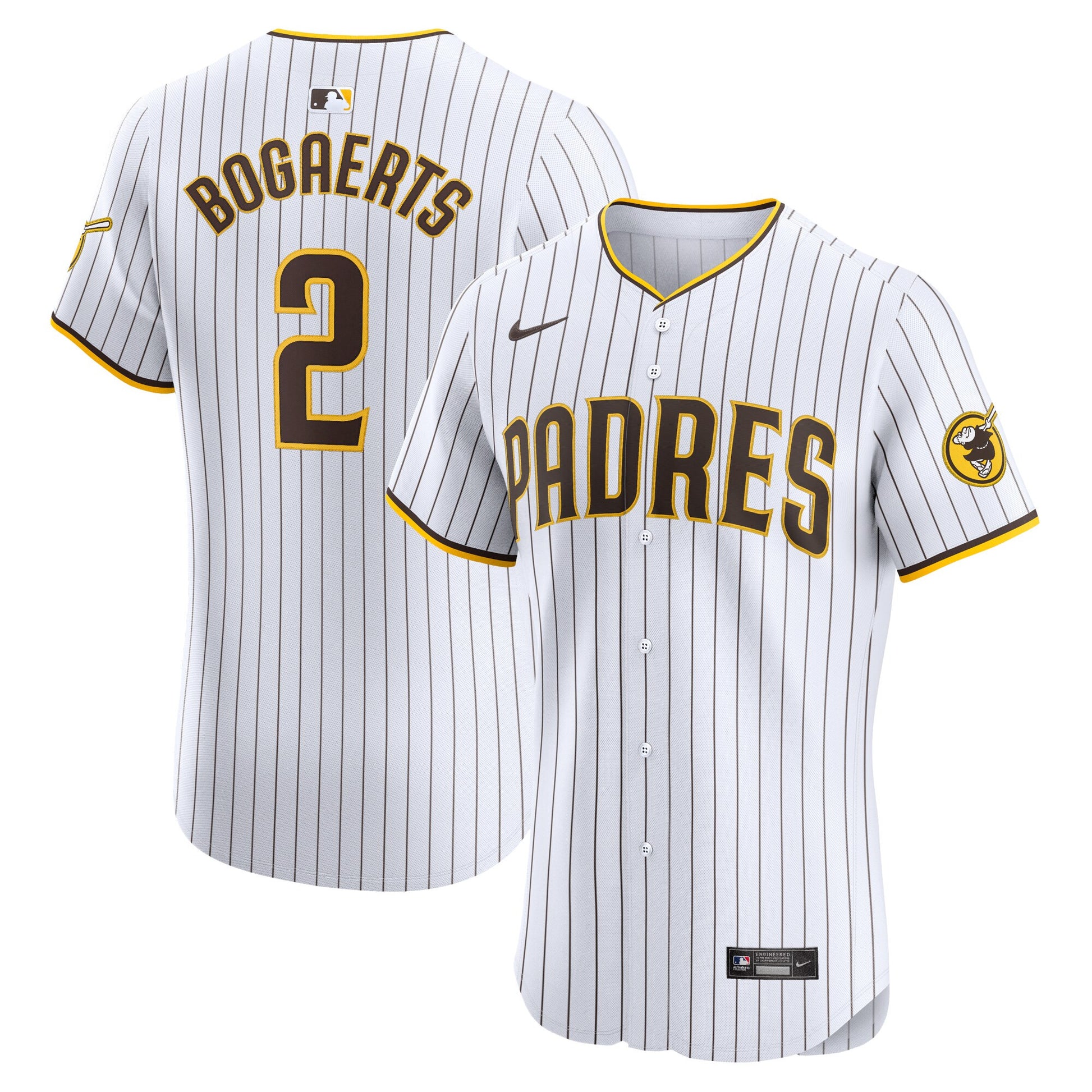 Xander Bogaerts San Diego Padres white Elite jersey