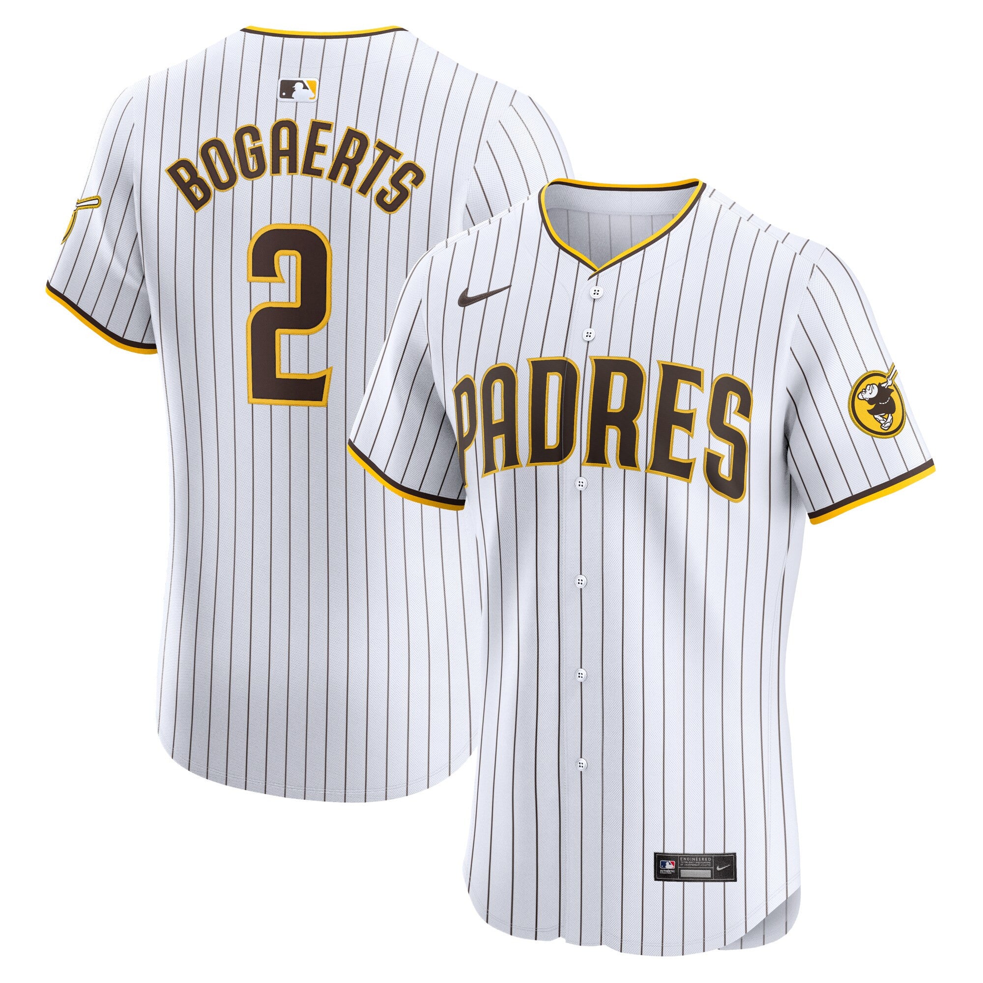Xander Bogaerts San Diego Padres white Elite jersey