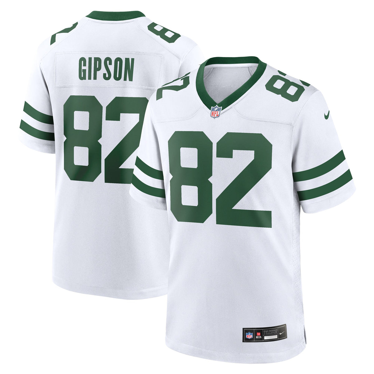 Xavier Gipson New York Jets white Alternate jersey