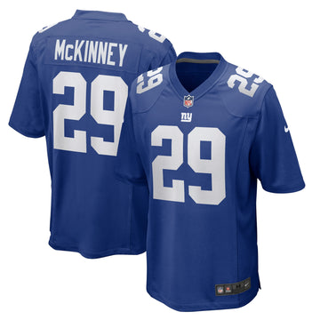 Xavier Mckinney New York Giants royal jersey