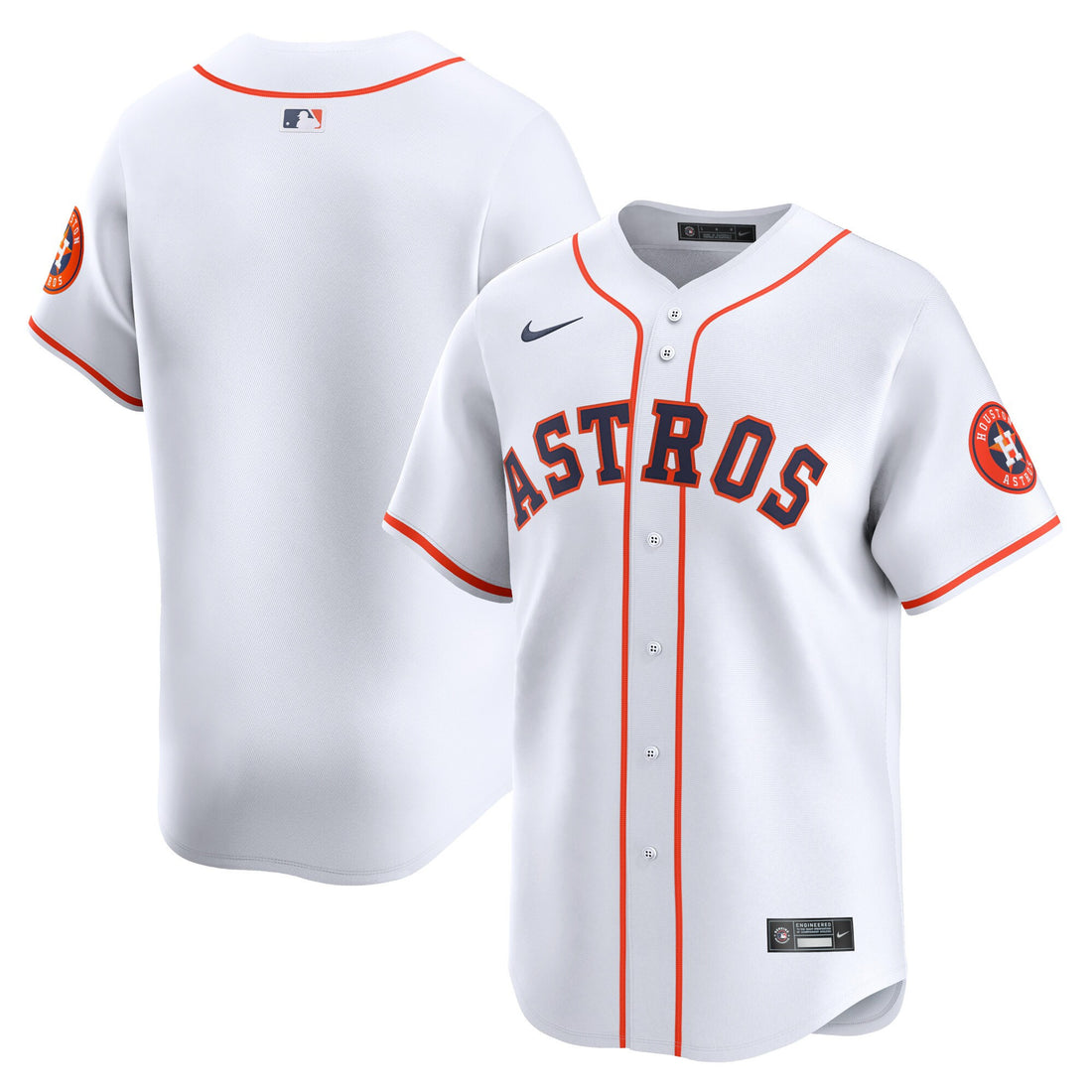 Yainer Diaz Houston Astros white Limited jersey