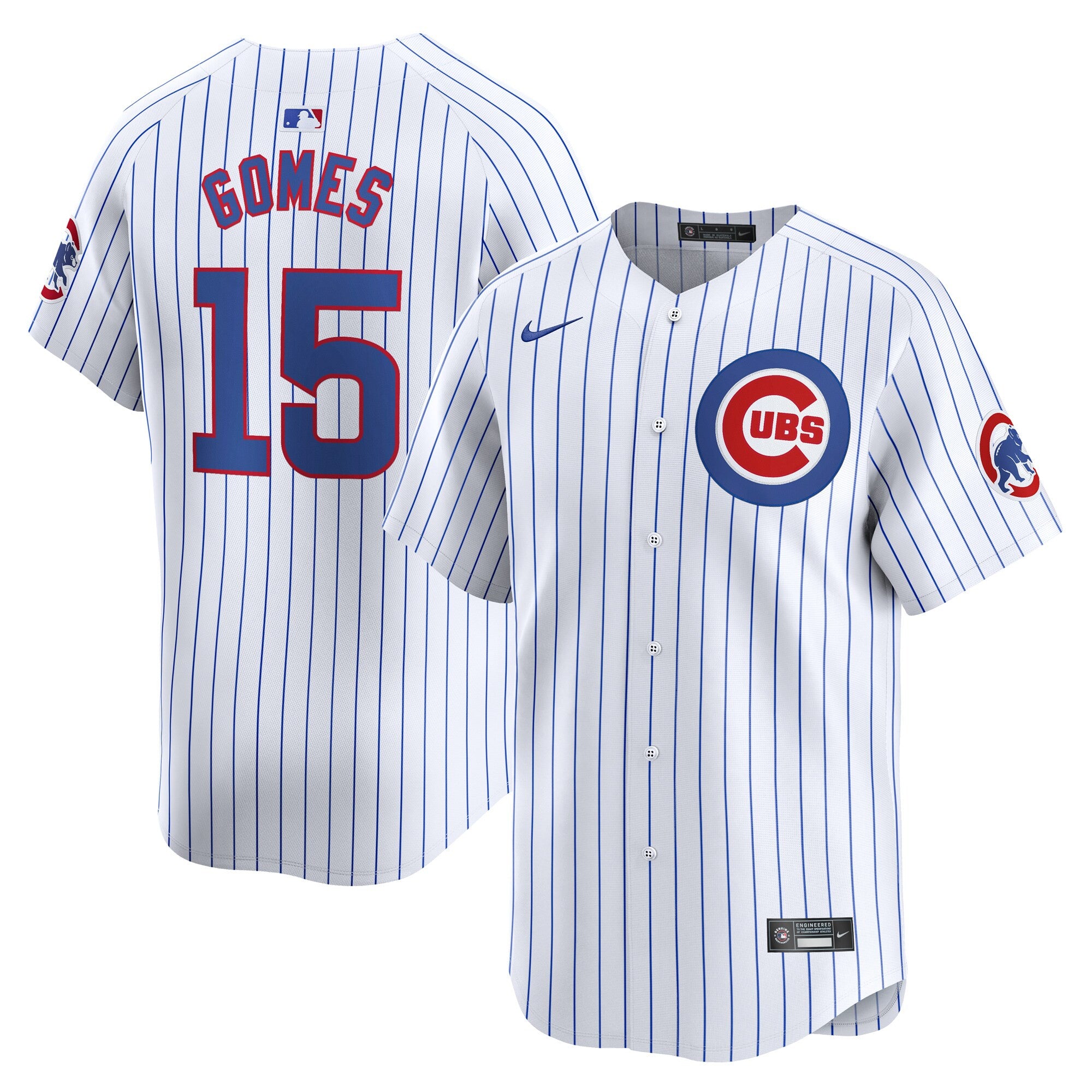Yan Gomes Chicago Cubs white Limited jersey