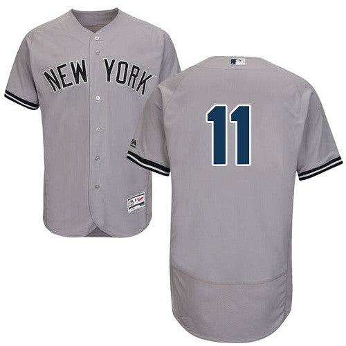 Brett Gardner New York Yankees gray jersey