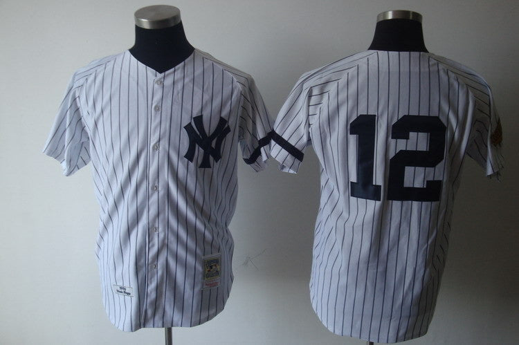 Wade Boggs New York Yankees white Throwback jersey