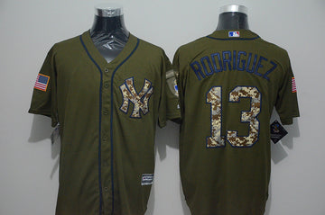 Alex Rodriguez New York Yankees olive jersey