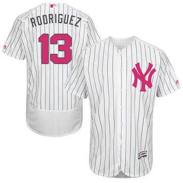 Alex Rodriguez New York Yankees white jersey