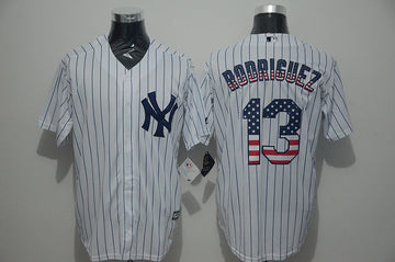 Alex Rodriguez New York Yankees white jersey