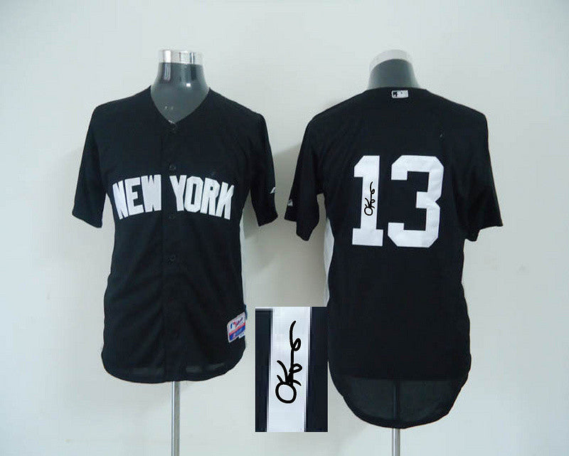 Rodriguez New York Yankees black jersey