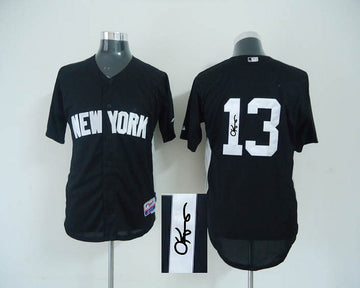 Rodriguez New York Yankees black jersey