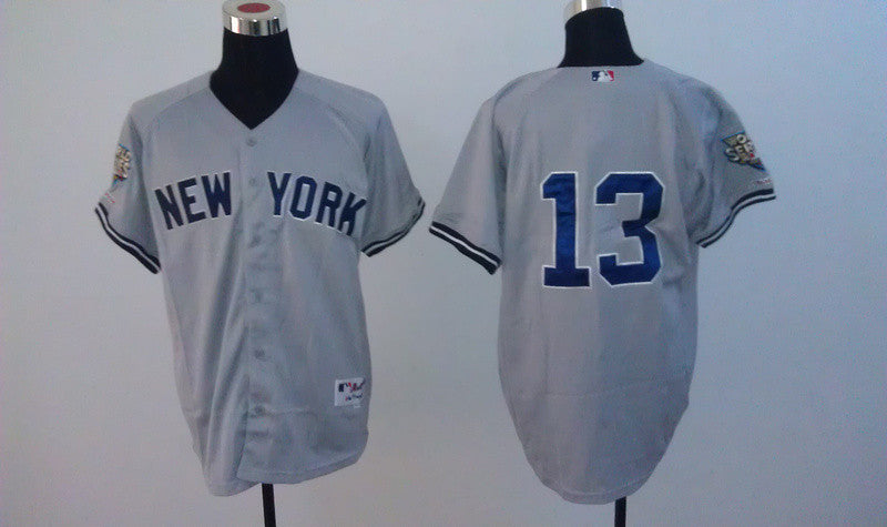 Rodriguez New York Yankees grey jersey