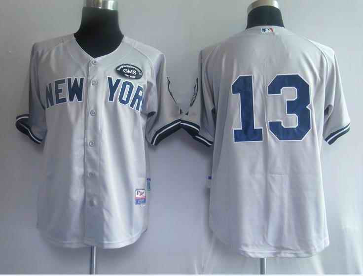 Rodriguez New York Yankees grey jersey