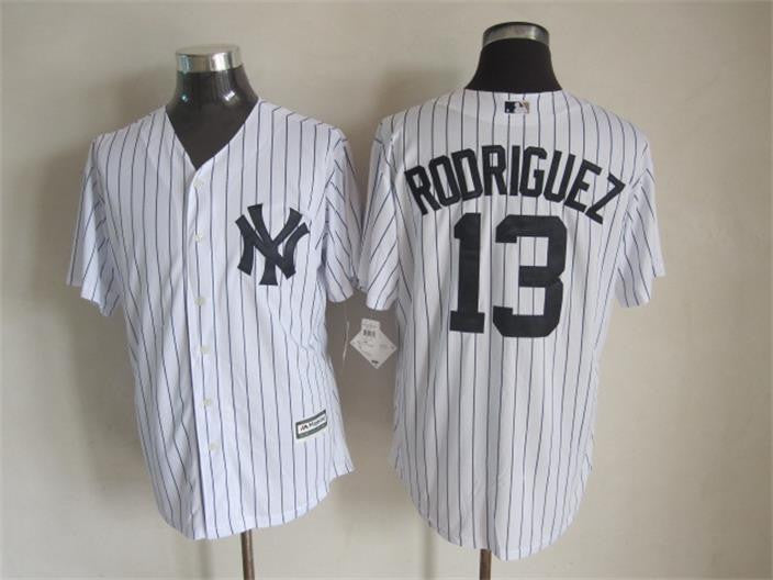 Rodriguez New York Yankees white jersey