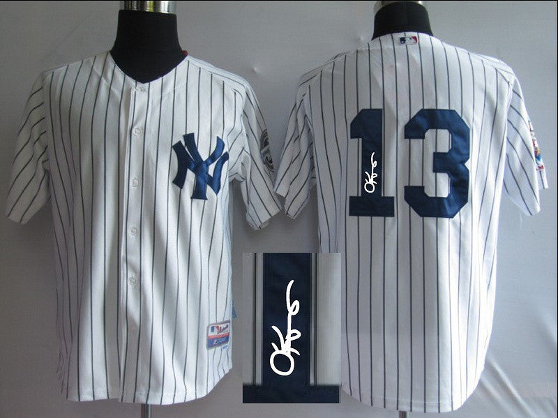 Rodriguez New York Yankees white jersey