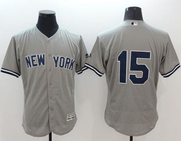 Thurman Munson New York Yankees grey Authentic jersey