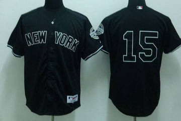 Thurman Munson New York Yankees black jersey