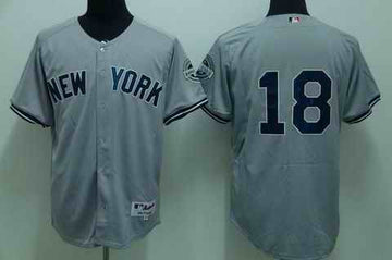 Damon New York Yankees grey jersey