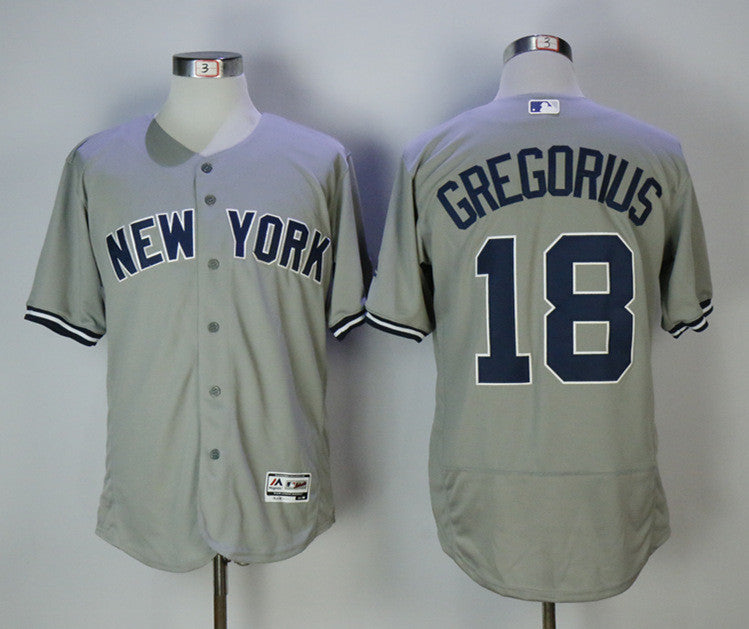 Didi Gregorius New York Yankees gray jersey