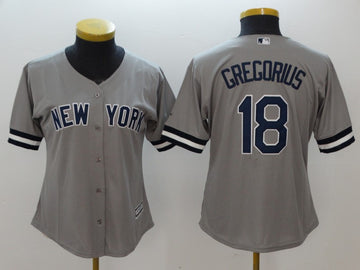 Didi Gregorius New York Yankees gray jersey
