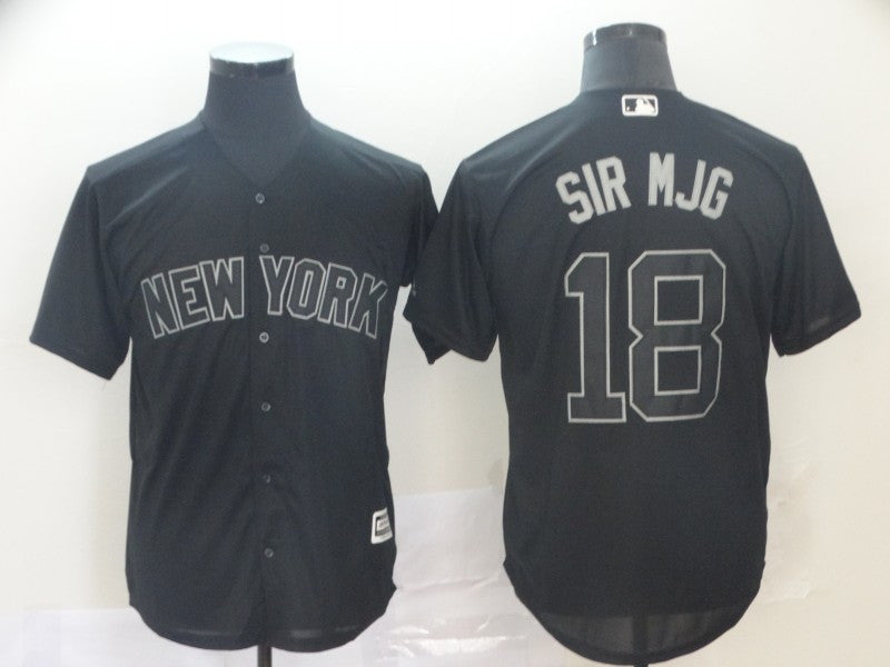 Didi Gregorius Sir Mjg New York Yankees black jersey